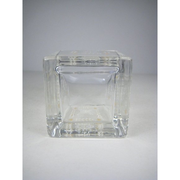 L'occitane en Provence Diffuseur Diffuser Empty Glass Container Gold Lid Heavy - Picture 9 of 9